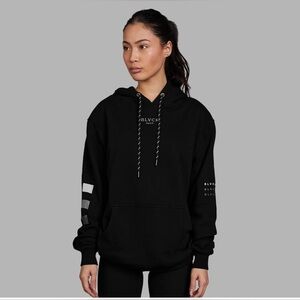 NEW Blvck Paris 'Morose' Hoodie Black Size Large